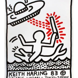 Keith Haring - Galerie Watari Exhibition Poster 1983